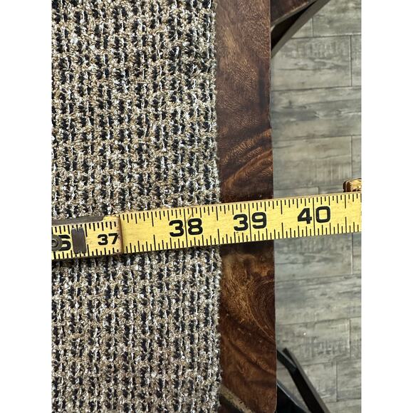 J Jill Women's Multicolor Butterscotch Cotton Blended Tweed Shift Dress Size L - Picture 9 of 9